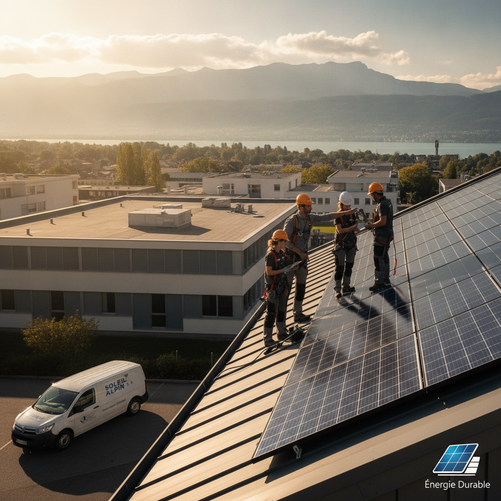 Genève: Maximisez votre autonomie avec un installateur solaire expert